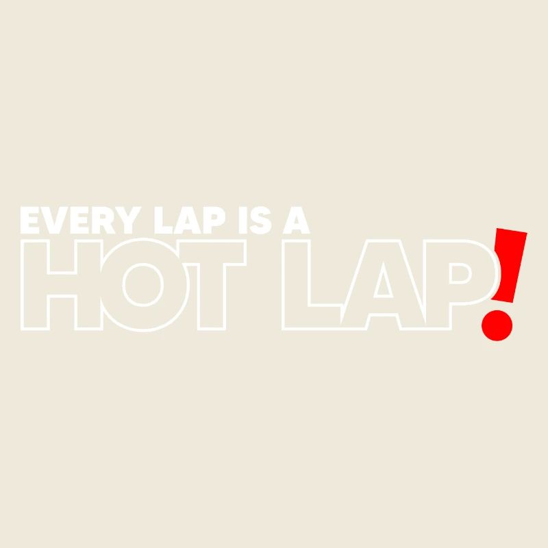 Every Lap is a Hot Lap Vintage Racing Outfit For