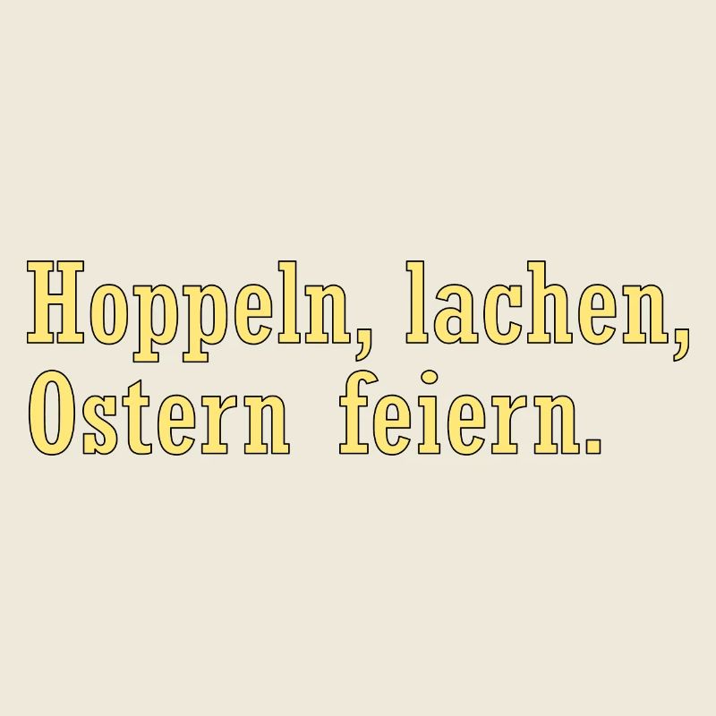 Hoppeln, Lachen, Ostern Feiern
