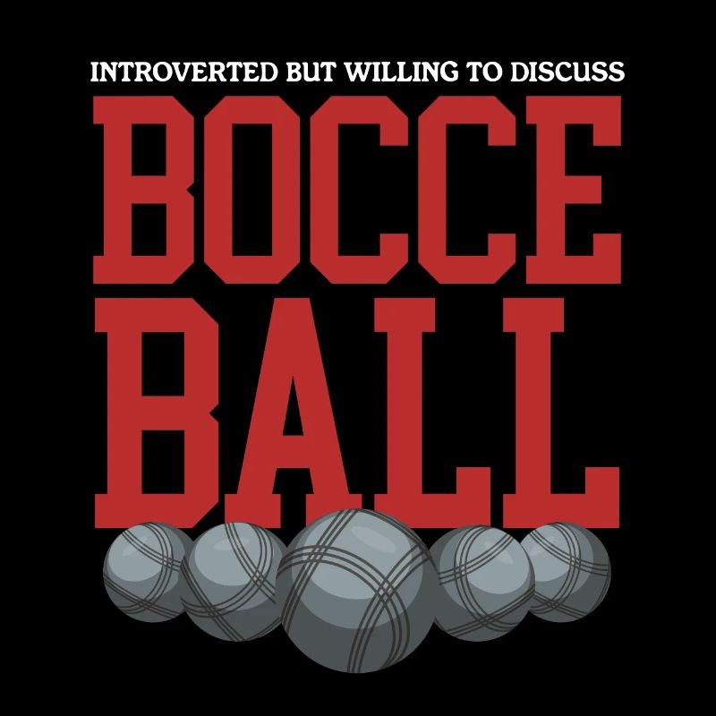 Boccia Boccia Player Bocce Boules Cadeau