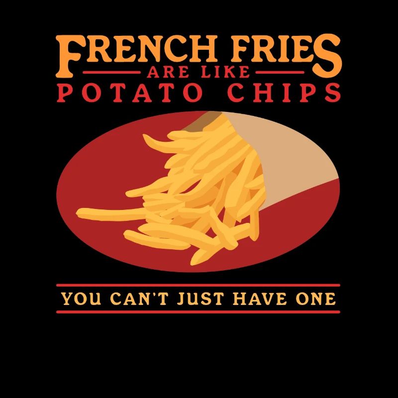 Frites frites restauration rapide cadeau de restauration rapide