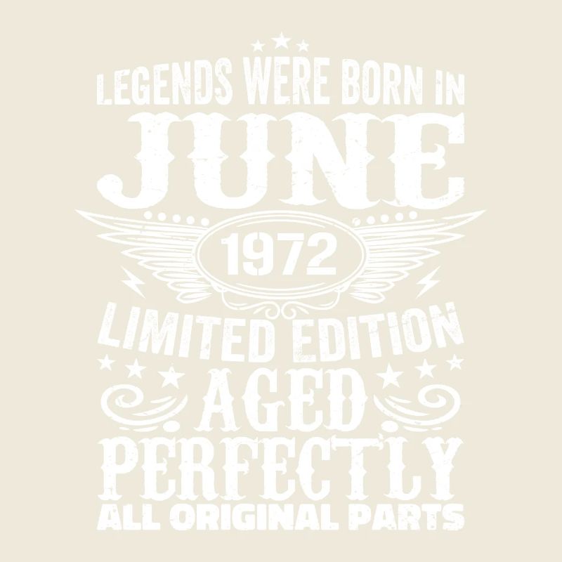 Juni 1972 Limited Edition Perfectly Aged 1972 Juni