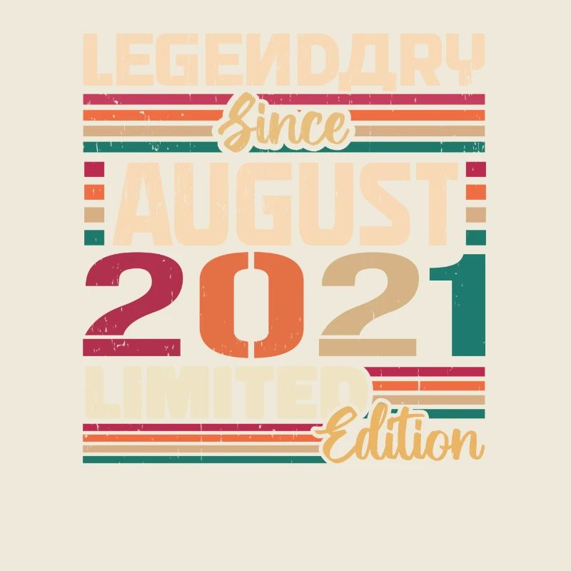 2021 August Geburtstag Legende August 2021