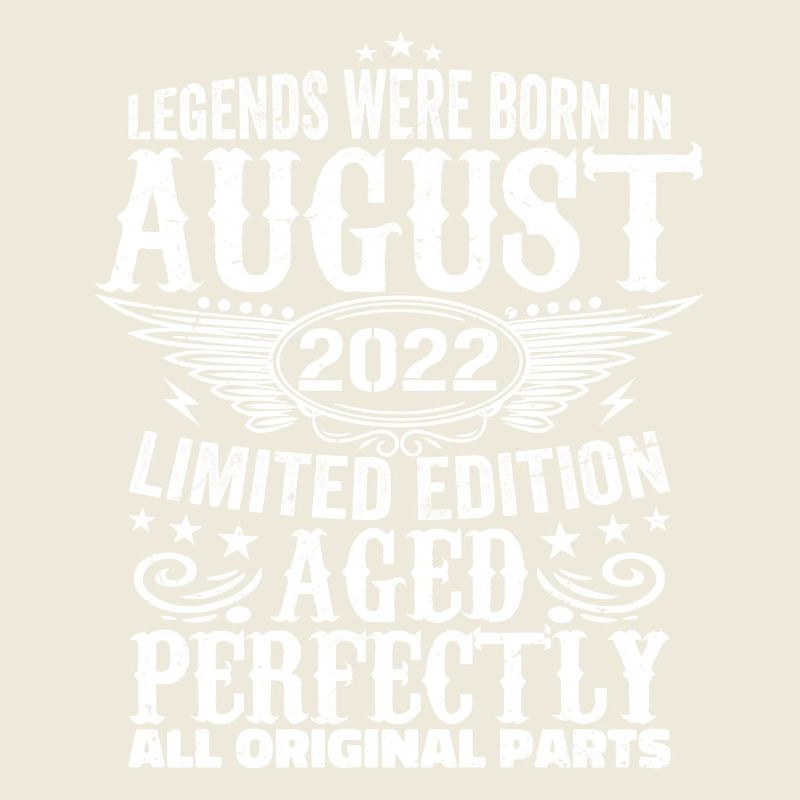 Août 2022 Anniversaire 2022 Légendes Août