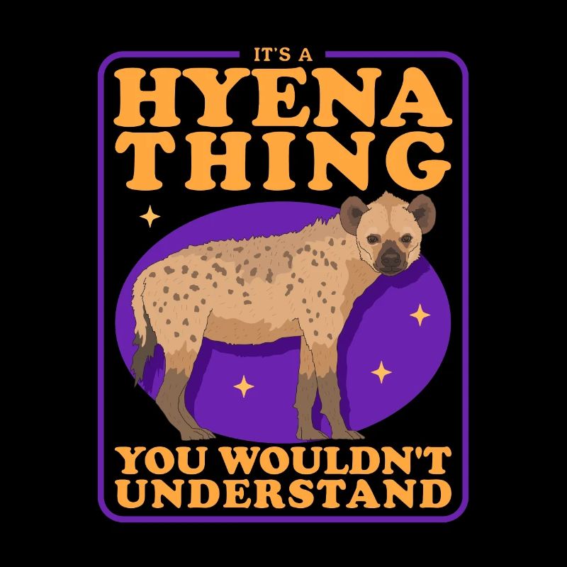 Hyäne Tüpfelhyäne Hyänen Geschenk