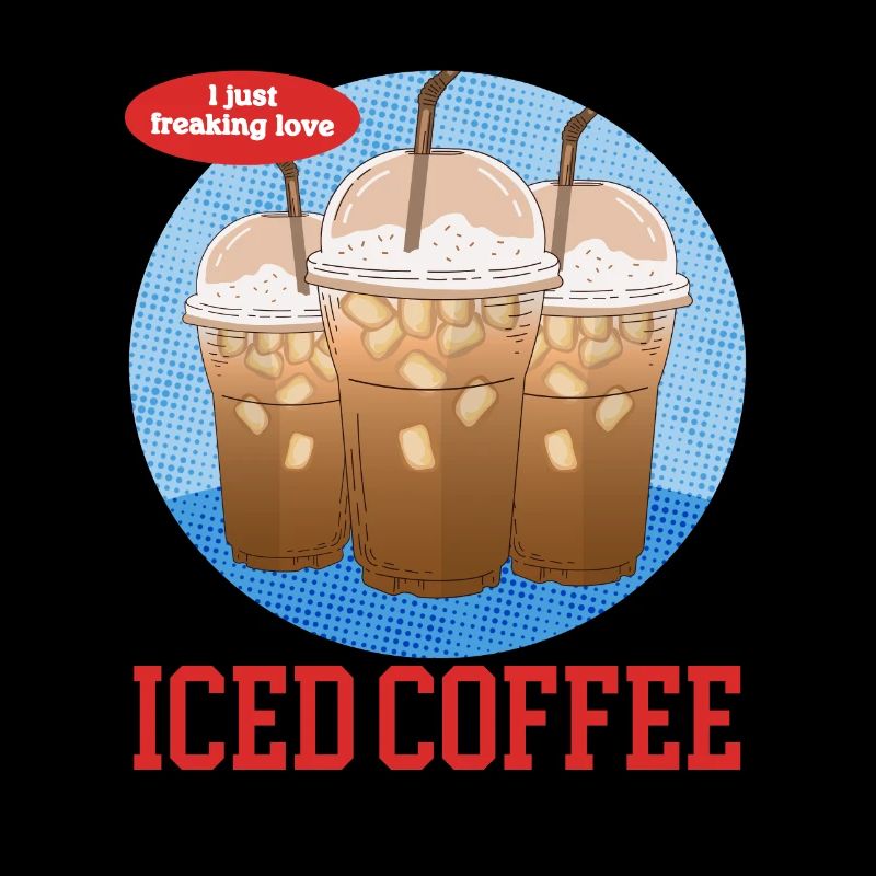 Eiskaffee Kaffeeliebhaber Iced Coffee Geschenk