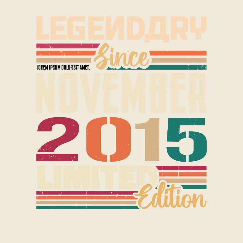 Legendary since November 2015 - Gift 2015