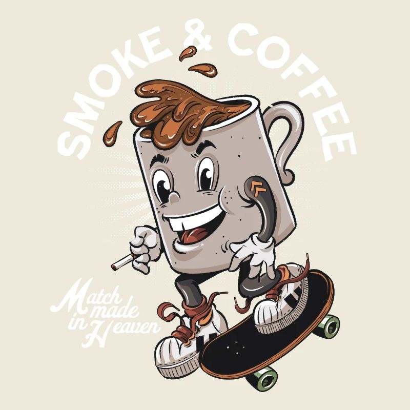 Zigaretten und Kaffee