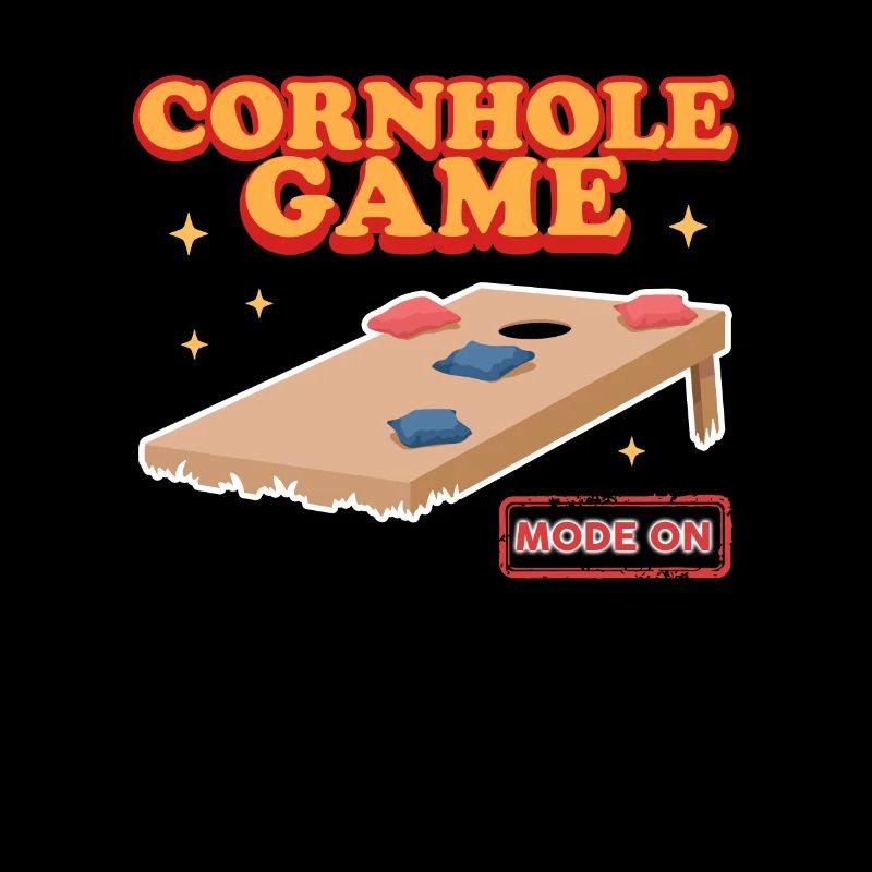 Cornhole Spieler Bean Bag Sackloch Geschenk