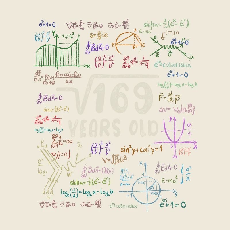 Root of 169 = 13th Birthday - Gift