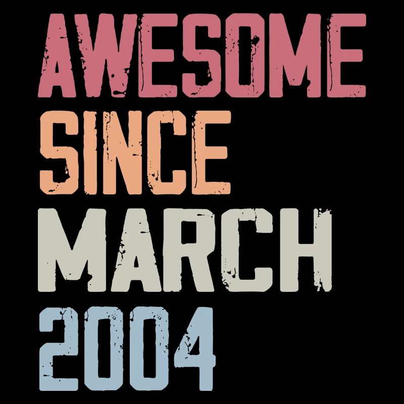 2004 Mars Naissance Anniversaire Mars 2004 Cadeau