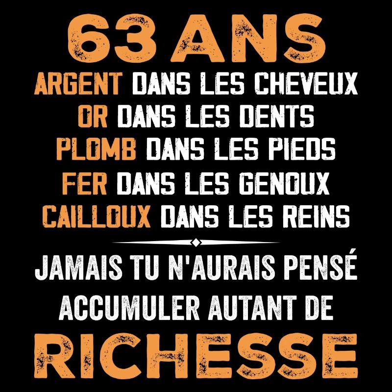 63 Years Old Funny Birthday Gift 63 Years Old Gift