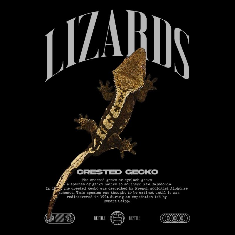 Crested Gecko Streetwear Lizard Keeper