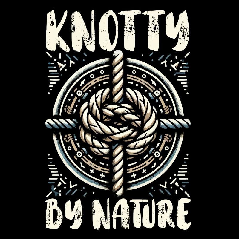 Tie knots knotted rope