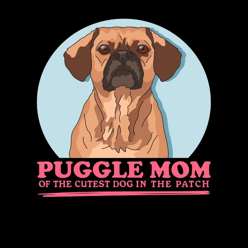 Puggle Mom Hundebesitzerin Hundemama Geschenk