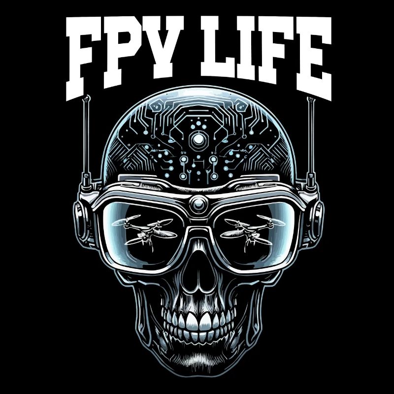 Pilote de drone FPV, télécommande