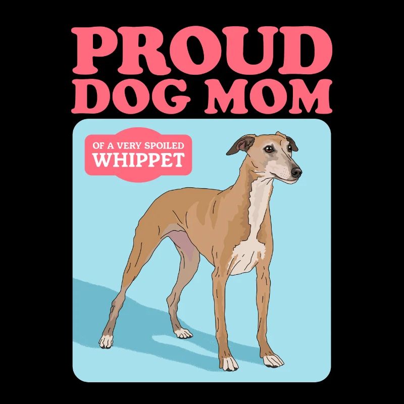 Whippet Mom Petit lévrier anglais Cadeau