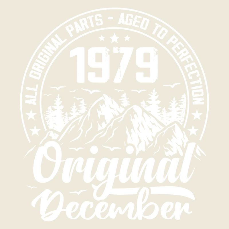Dezember 1979 Original Geschenk zum 45-jährigen Jubiläum