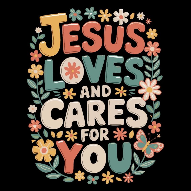 Jésus vous aime et prend soin de vous