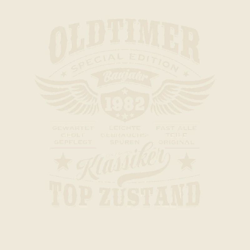 Oldtimer Baujahr 1982 - Geburtstag - Geschenk