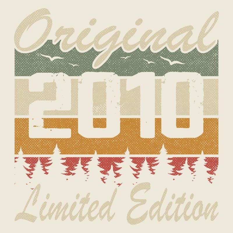 Vintage Geburtstag Original Geschenkidee 2010