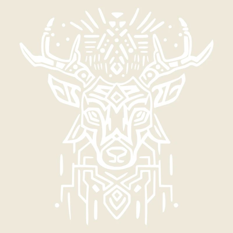 Hirschgeweih : Geist der Wildnis