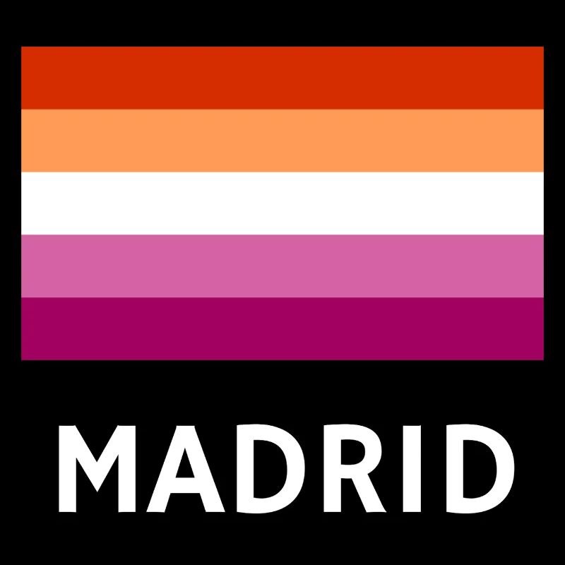 Lesbian Pride Flag Madrid