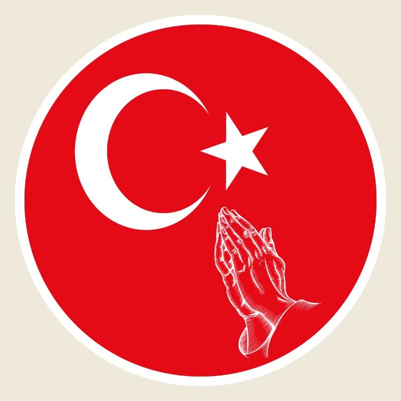 Tremblement de terre Drapeau de la Turquie