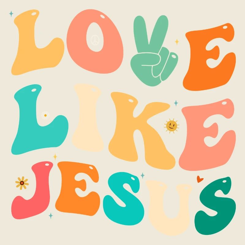 Liebe wie Jesus Religiöser Gott Christ