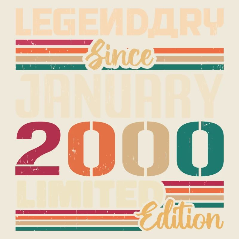 Birthday gift born in January 2000 - 2000