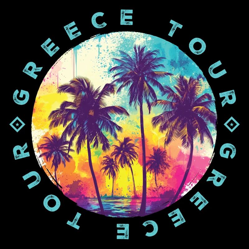 Visite de la Grèce Palmiers