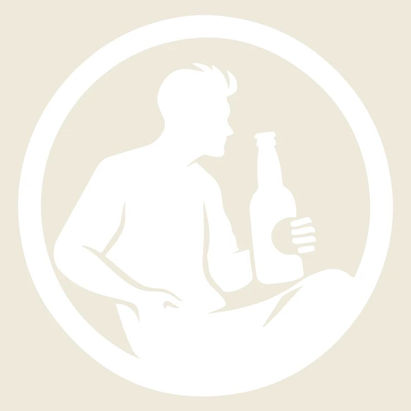 Silhouette de boisson