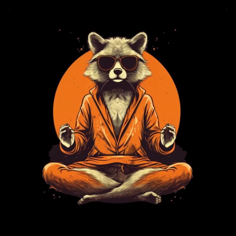 Yoga raton laveur