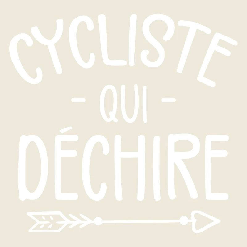 Cycliste Qui Déchire