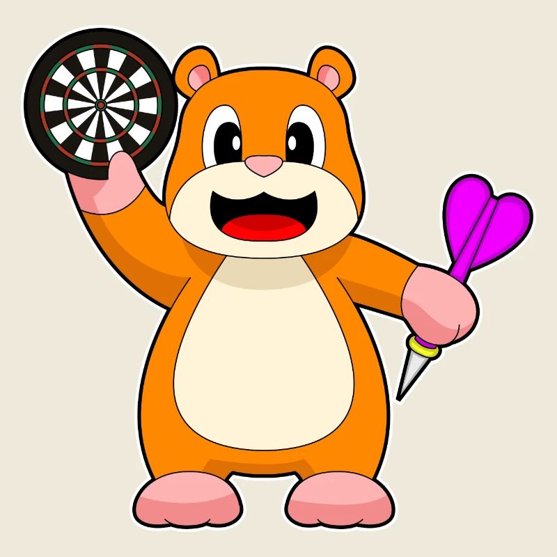 Jeu de fléchettes Hamster