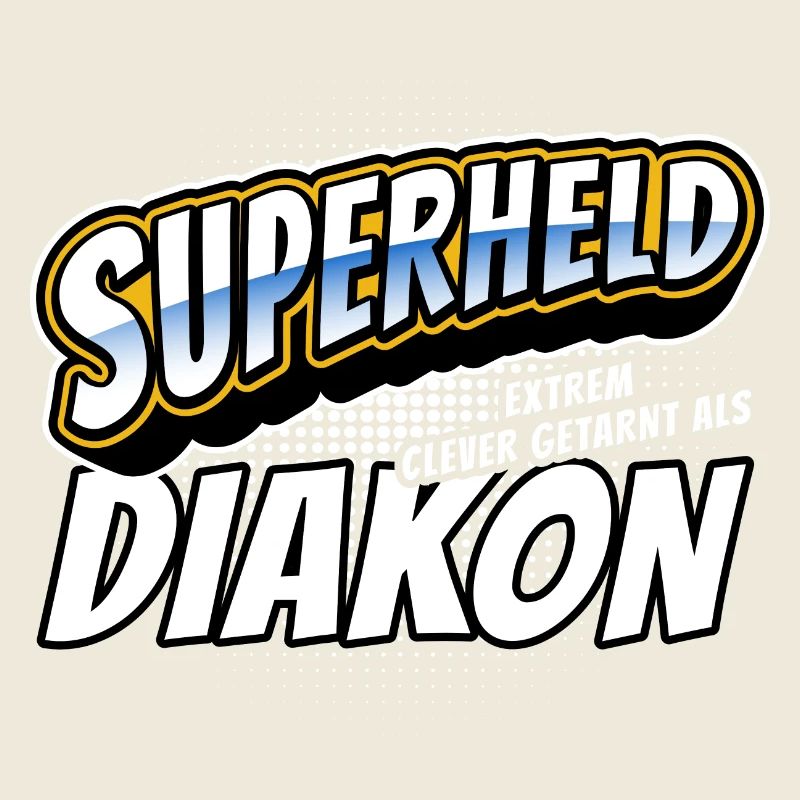 Superheld, clever getarnt als Diakon