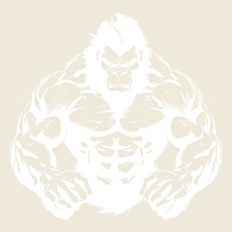Muscles de musculation Gorilla