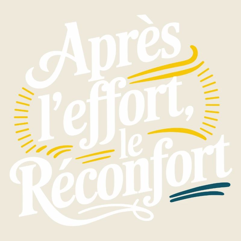 Après l'effort, le réconfort