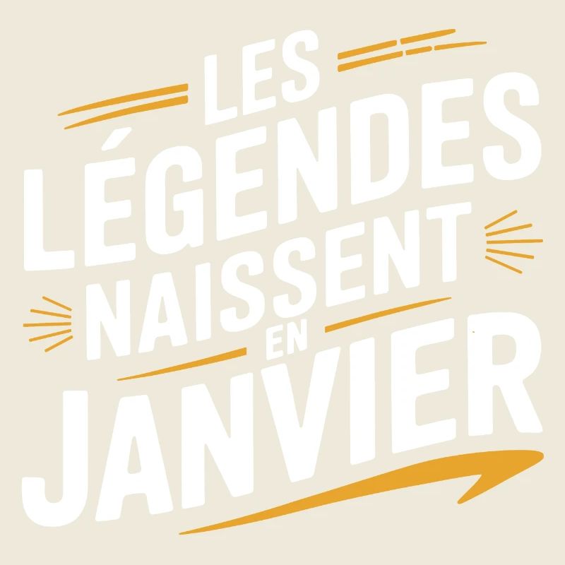 Les légendes naissent en janvier