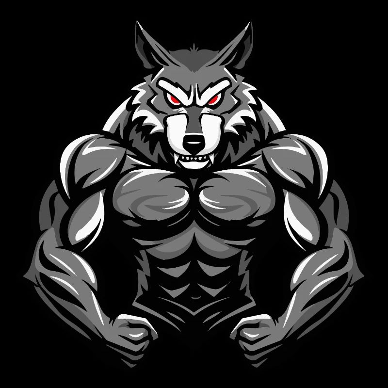 Musculation Muscles Loup