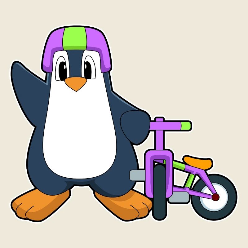 Pinguin Fahrrad