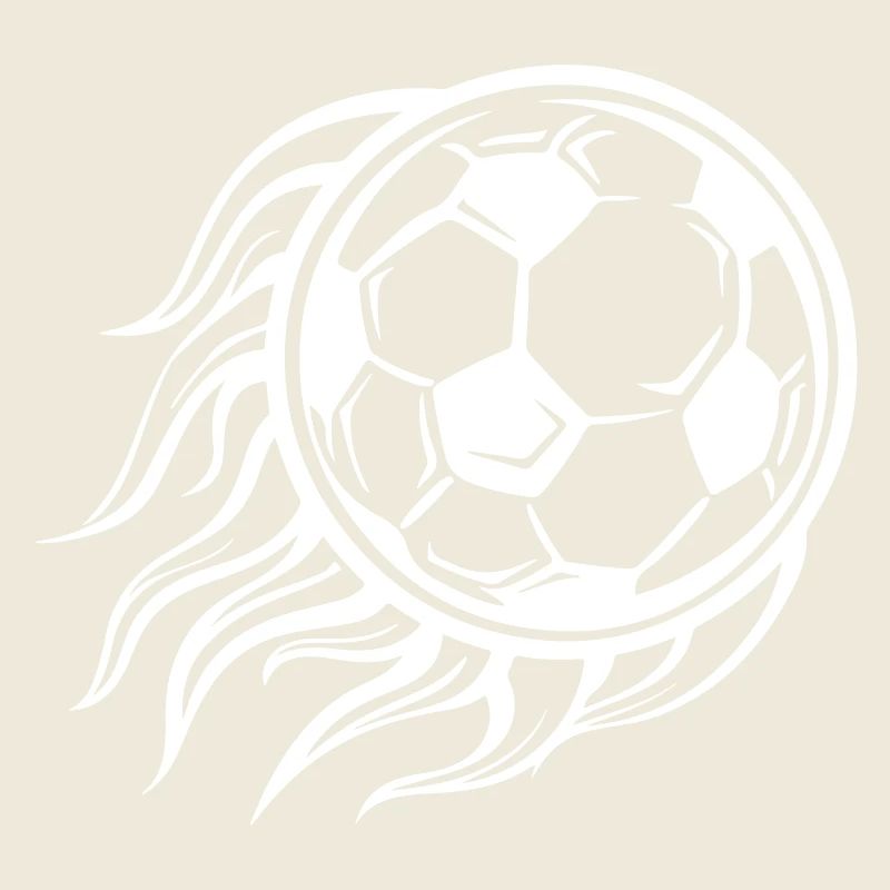 Fussball Flamme Feuer