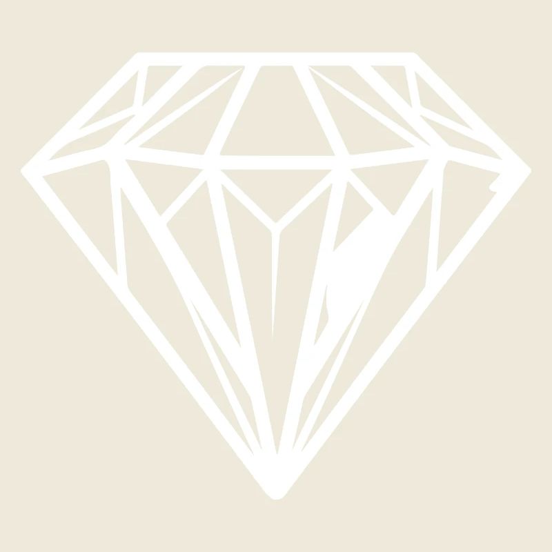 Bijou de pierre précieuse en diamant