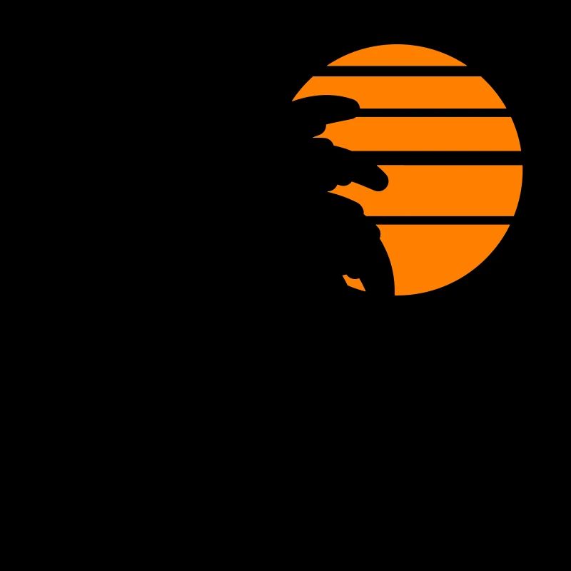 Palm Tree Sun Island