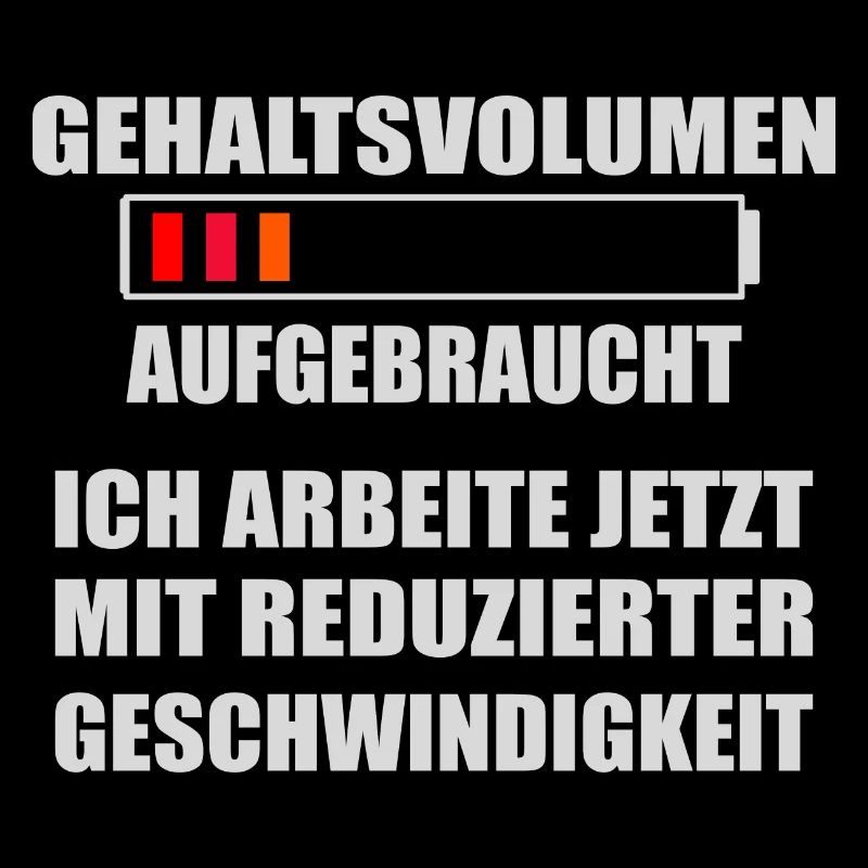 Am Ende des Geldes noch soviel Monat