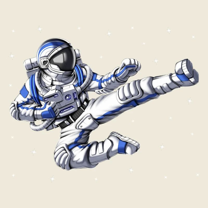 Astronauten-Karate