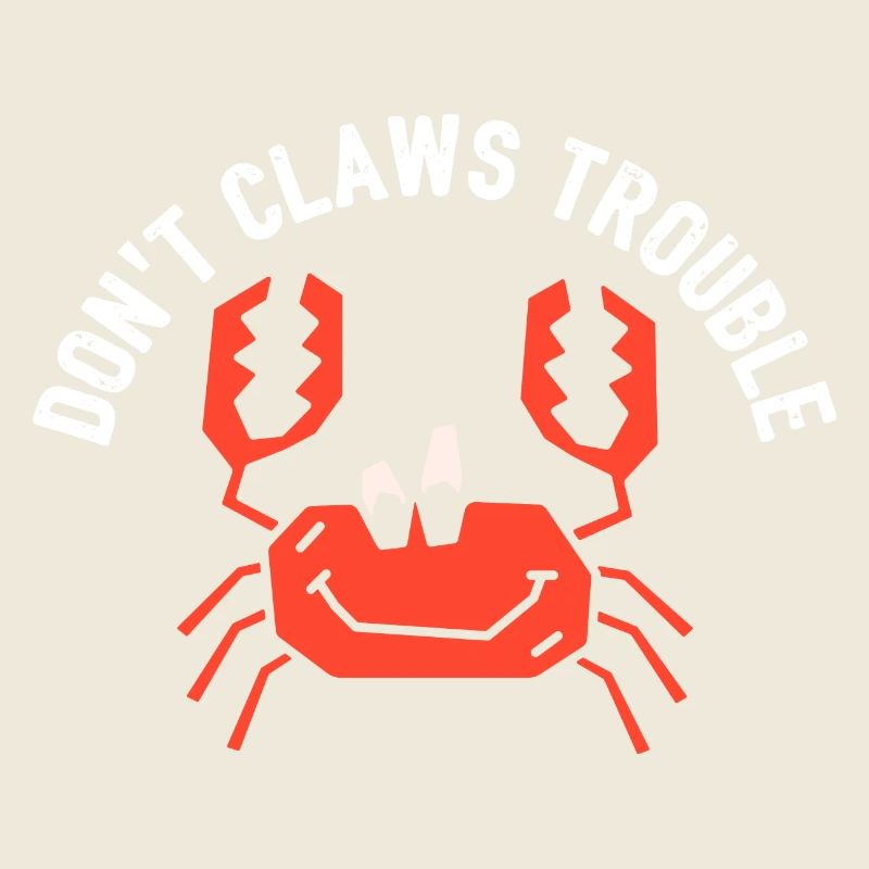 Crabe Dont les pinces ont des problèmes