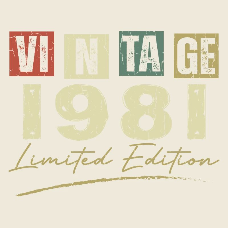 Vintage 1981 Original 1981 Anniversary Gift