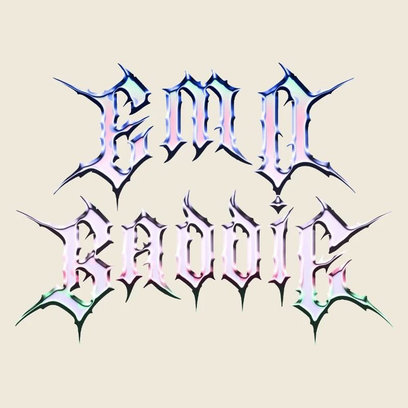 Emo Baddie ! Esthétique Emo Goth