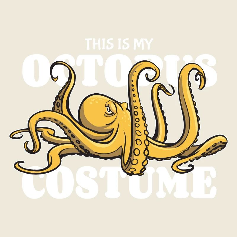 I really like Octopus - Eight Tentacles - Costume