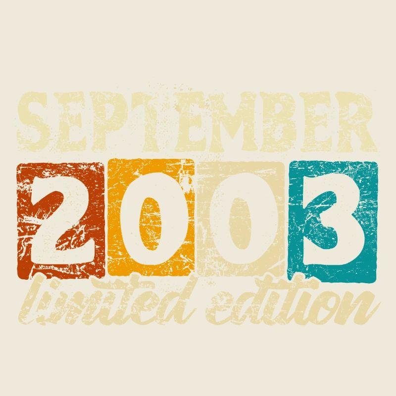 Limited Edition September 2003 Geburtstag Geschenk